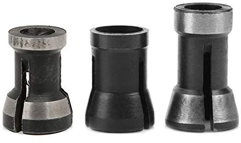 Mandrino Per Fresatrice, 3 Pezzi Adattatore Per Trapano, Lavorazione Del Legno Fresa Per Rifilare Testa Per Incisione 6 6,35 8 Mm, Pinze Per Fresatrice Verticale