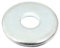 AERZETIX - C44420 - Satz von 20 Flache unterlegscheiben breiten - beilagscheiben - M8x30 mm - dicke 1.8 mm - DIN9021 - aus verzinktem stahl - farbe silber - montage bolzen schraube mutter befestigung