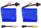2PCS 7.4V 600mAh Lithium Battery for Syma Q2 Q3 Skytech H100 H102 H106 H120 Remote Control RC Boat Accessories Battery