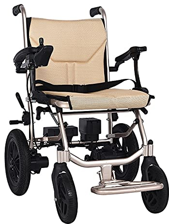 HEWXWX Elektrischer Rollstuhl(14kg), Intelligente Steuerung/Reichweite: 20 Kilometer, FüR äLtere Und Behinderte,A