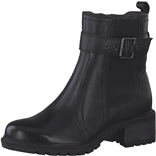 Tamaris Comfort Stiefelette 8-8-85404-29-1 schwarz 40 Weit Comfort Fit Removable Footbed Recycled PET