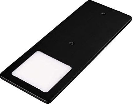 kalb | LED Unterbauleuchten schwarz 5W- sehr flache Küchenleuchte Einbaustrahler Einbauspot, Auswahl:1er Set warmweiss
