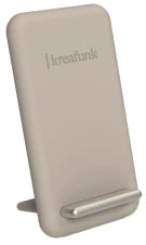 Kreafunk Recharge Wireless Qi Charger, Ivory Sand