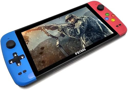 CHROX Console di Gioco Portatile, Console per Videogiochi retrò da 7,0 Pollici Gioco 3000 Integrato, Supporta Uscita Video HDMI Ad Alta Definizione, 4000 mAh, per Bambini Regalo di Natale