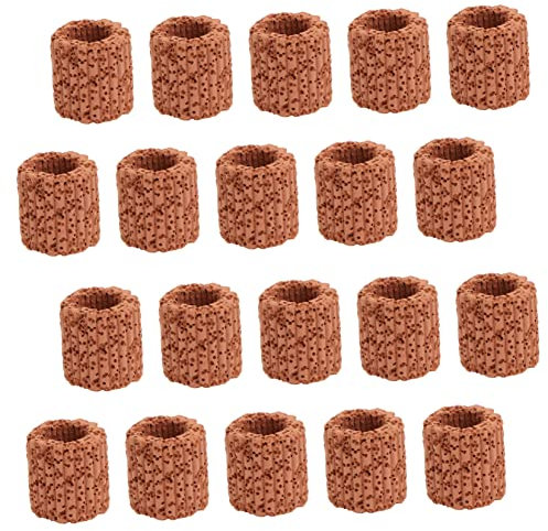 POPETPOP Soporte para Plantas De Acuario Anillo Fijo para Plantas De Agua De 20 Piezas Paisaje De Pecera para Acuarios De Peceras