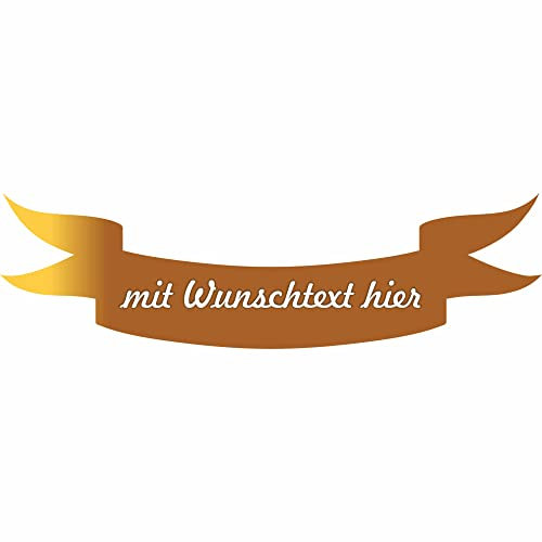 Klebeetiketten - Aufkleber - Design Standarte - mit Wunschtext - Bild - Logo - personalisiert - Namensaufkleber - benutzerdefiniert für Firmenlogos - Schule - Kinder - KITA