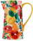 Maxwell & Williams DR0533 Wasser-Karaffe 2 l Füllvolumen - Porzellan-Krug mehrfarbig - Serie Capri - mit Geschenkbox
