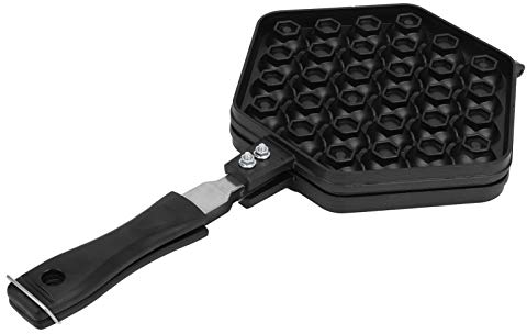 OQHAIR Molde para Huevos con asa, máquina Antiadherente para Hornear, Utensilios de Cocina, se Puede Utilizar de Forma Segura en la Estufa de Gas, gofreras