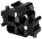 3-fach Blitzschuhverteiler 1/4 3/8 Blitzhalter Blitzschuh Stativ Blitz ISO LC2617