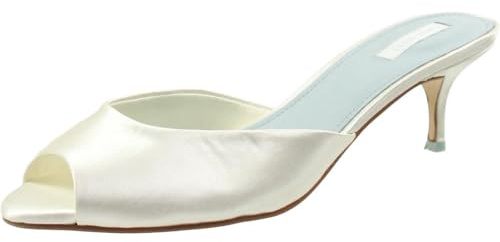 Nine West Women's Luvlie7 Heeled Sandal, Ivory 150, 6