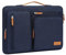 MOSISO 360 Protective Laptop Case 13.3 inch, 13-13.3 inch Laptop Sleeve Compatible with MacBook Air/Pro 13/Pro 14, HP Dell Acer ASUS, Side Open Carrying Case with 4 Zipper Pockets&Handle, Navy Blue