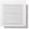 Rejilla Ventilación Aluminio Con Mosquitera Atornillable 175 x 175 mm. Color Blanco