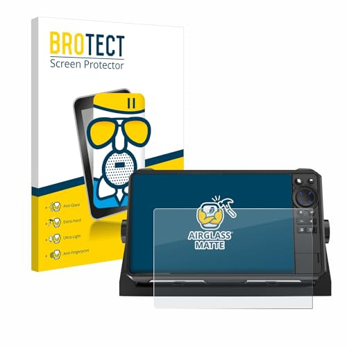 brotect Pellicola Vetro per Lowrance HDS 9 Live Echolot | Opaca Protezione Schermo Made in Germany Anti-Riflesso Durezza 9H Anti-Graffio