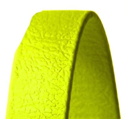 MJH Beta Biothane Halsband Verschluss Adapter verstellbar 25mm breit (gelb)