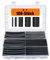 100 Pcs Schrumpfschlauch Set mit Kleber, 5 Größen Heat Shrink Tube, Schrumpfschlauch Wasserdicht, Schrumpfschlauch Set, Schrumpfschlauch Kabelmuffe, für Elektrische Isolierung und Kabelverbinder