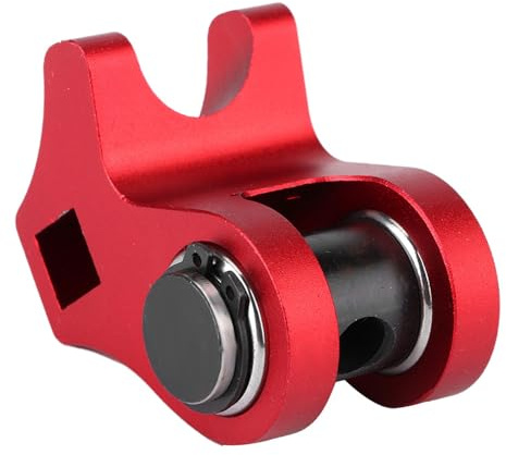 RASTKY LS Valve Spring Compressor Tool Heavy Duty Aluminum Alloy Valve Spring Installation Removal Kit for LS1 LS2 La Cathedral Port Cylinder Heads Black Red