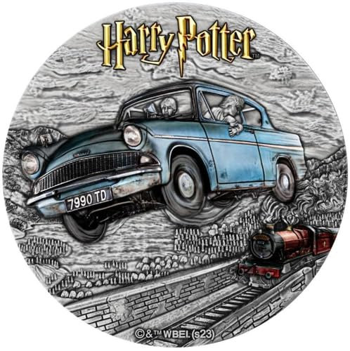 Harry Potter And The Chamber Of Secrets 2 Oz Moneda Plata 5$ Niue 2024