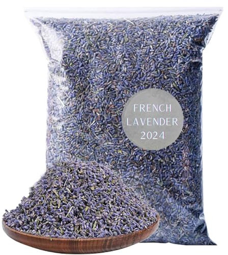 Lavender Flowers-Lavender Real Seed - Bulk Lavender - Origin France - Provence - 500 GR