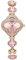 NIBOSI Orologio da Donna, Quadrante a Quadrifoglio Rosa, Cristalli Decorativi, Bracciale in Oro Rosa, Elegante, Raffinato, VIntage, Regalo, Impermeabile, al Quarzo, alla Moda, di Lusso, Analogico Chic