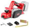 Cordless Electric Hand Planer: 3-1/4-Inch Handheld Planer for Milwaukee Battery (No Battery) - 15000 RPM Power Wood Planer for Woodworking, Carpentry, and Home DIY