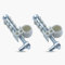 EAGHADEK Accessori per Utensili 2X Vite di Regolazione del tendicatena Compatibile con Motosega Stihl 017 018 MS170 MS180 MS 170 180 Sostituisci 1120 664 1500/1123 664 1605