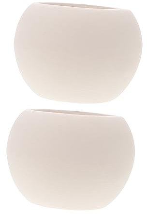 Toyvian 2piezas Macetas Pintadas Mano De Maceteros Grafiti DIY para Manualidades Material De Arte DIY para Decoración Interior Soportes para Flores