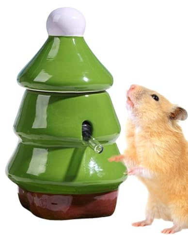 Hamster Trinkflasche, Hamster Wasserspender mit Ständer, 60ml Trinkflasche Für Igel Kaninchen Degus Chinchillas Frettchen