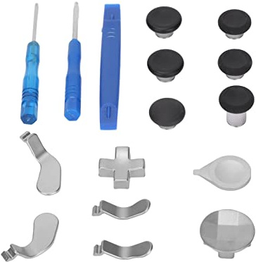 Hamwesh Remplacement du Joystick, Kit D'accessoires pour Manette One Series 2 avec 6 Sticks Analogiques, 4 Palettes, 2 Coussinets D et 1 Outil de Réglage