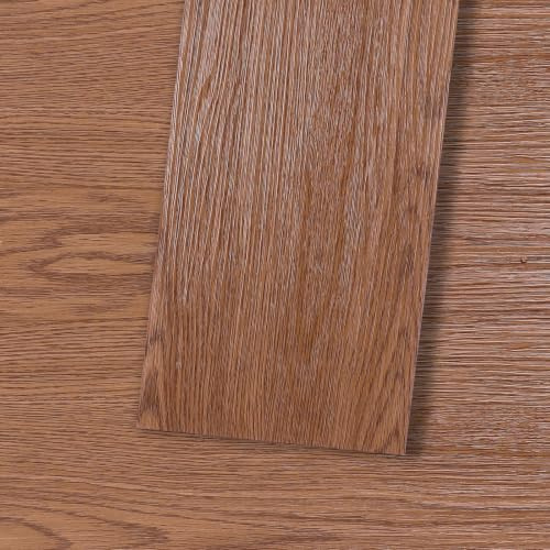 Viitech 5,02m² Vinylboden Selbstklebend, 36 Fliesen 91,4cm x 15,24cm (Dicke 2mm) PVC Bodenbelag Selbstklebend, Rutschfeste Wasserfest Schneidbar Holzoptik Vinylboden Selbstklebends (Nussbaum)
