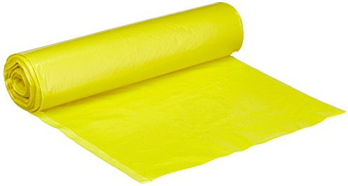 neoLab 1-7057 Lot de 25 sacs poubelle Jaune 70 x 110 cm 120 l
