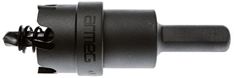 Armeg LDXM032SS 32mm Short Series Acceler8% MAX Carbide Tipped Holesaw, Black