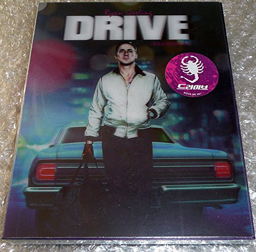 DRIVE (Blu-ray Steelbook; NovaMedia Exclusive LENTICULAR SLIP; Only 1800 Worldwide)