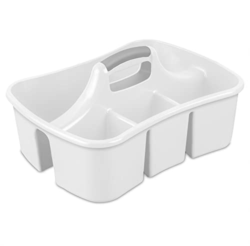 STERILITE 15888006 Divided Ultra Caddy, White