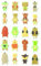 Maildor CY036O Packung mit Stickers Cooky 3D (1 Bogen, 7,5 x 12 cm, ideal zum Dekorieren, Sammeln oder Verschenken, Bären) 1 Pack
