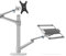 Thingy Club Monitor- und Laptophalterung mit Zwei Armen, für Bildschirmdiagonale bis 76,2 cm (30 Zoll) und 30–43,2 cm (12-17 Zoll) Laptop