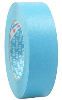 3M Scotch 3434 Abdeckband Kreppband Polierband 18mm 50m blau
