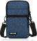 UBAYEE Kleine Handy Umhängetasche bis zu 6,7 Zoll, Herren Handytasche Schultertasche mit RFID-Blockierung Fach, Marineblau