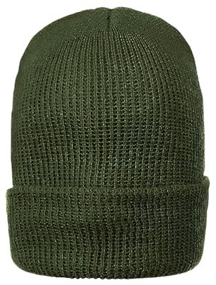M MCGUIRE GEAR Warme Wolle Military GI Watch Cap 100% Wolle US Made Tactical Beanie Wintermütze für Damen und Herren - Einheitsgröße, Grün, Einheitsgr��e