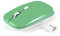 PINKCAT Bluetooth Maus kabellos Bluetooth 4.0 Funkmaus, 800/1200/1600 DPI Sensor, Ergonomische Leiser Laptop Maus für Laptop, PC, Mac, Android, Tablet, Schwarz (Grün)