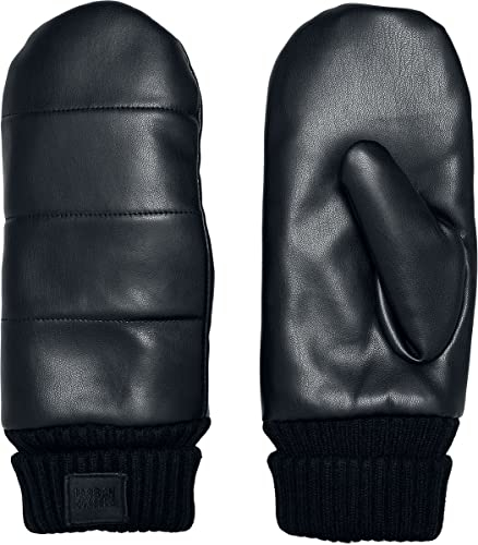 Urban Classics Unisex Handschuhe Puffer Imitation Leather Gloves black L/XL