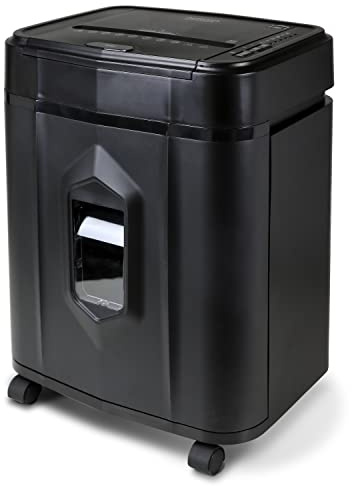 Aurora AU120MA 120-Sheet Auto Feed High Security Micro-Cut Paper Shredder / 30 Minutes (Black)