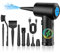 Compressed air Duster - Keyboard Cleaner for Office - no Canned air Duster - Reusable - Good Replacement for Compressed Air Can - Electric air Duster 91000 RPM - Cordless Air Duster 7600 mAh