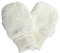 Maja Handschuhe Fausthandschuhe Fäustlinge Baby Winter, Farbe: Creme