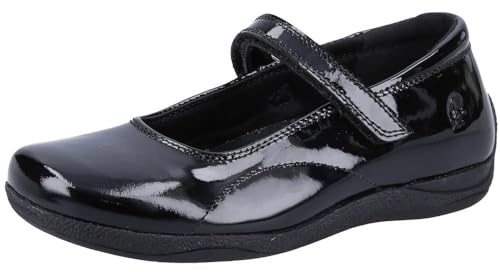 Hush Puppies Girl's Aria Patent Junior School Uniform Shoe
