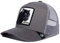 Goorin Bros. Unisex-Erwachsene The Farm Original Adjustable Snapback Mesh Trucker Hat Baseballkappe, Grau (der Panther), Einheitsgröße