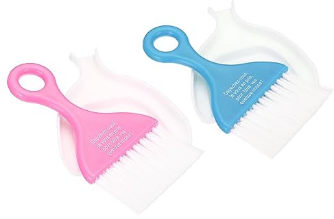PATIKIL 5,9 x 3,78 Diamante Pintura Pincel con Embudo, 2 Juego Plástico Diamante Pintura Accesorios Herramientas para Bricolaje Arte Artesanía, Azul Rosa