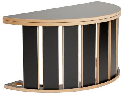 Garronda Set 2 in 1 Kletterbogen mit Tischplatte Montessori Spielzeug ab 1 Jahr GD-0061 (Schwarz Kletterbogen mit Tischplatte)