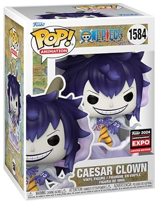 Funko Pop! Animation: One Piece - Caesar Clown (2024 Limited Edition Entertainment Expo Shared Exclusive)