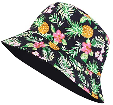 kosopse Jungkook Merch Kreativer Druck Fischerhut Mode Lässig Basin Hut Frauen Doppelseitiger Eimerhut Herren Sonnenhut Fischerhut (Yellow-C, One Size)