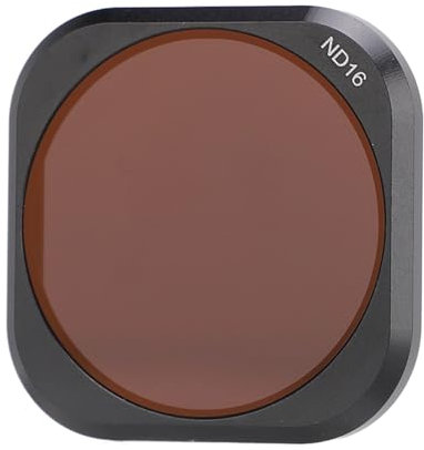 Filtro ND 16 per Fotocamere Sportive Ace Pro, Filtro a densità Neutra in Vetro Ottico Rivestito HD, Filtro ND per Obiettivo Fotocamera a Scatto, Previene la Sovraesposizione